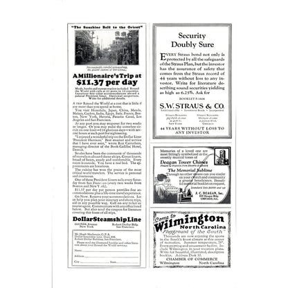 Lincoln Sport Touring Brunn Automobile Car - Vintage Magazine Ad D20