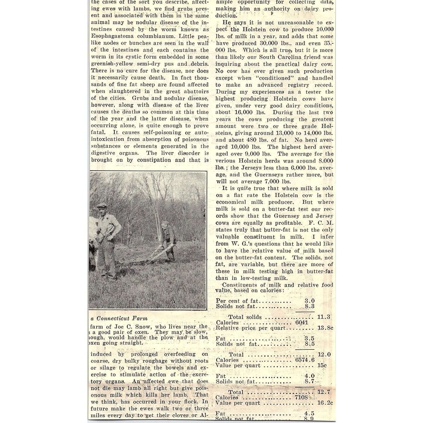 Dr. Hess & Clark Stock Tonic for Livestock Ashland Ohio 1924 Ad AG3-4