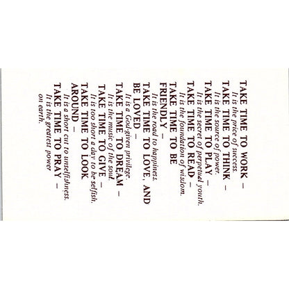 Crystal Factory Marie Miller Buena Park Newport Vintage Business Card SF3-B4