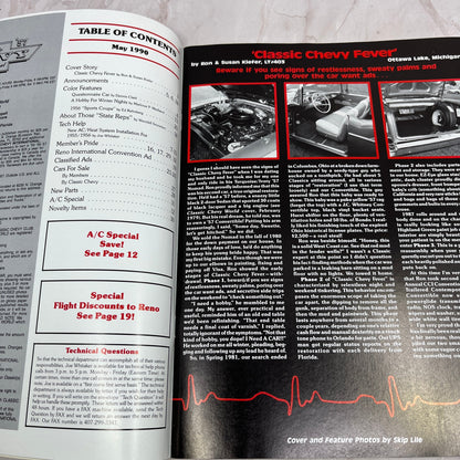 In-Dash A/C - '55, '56, '57 Classic Chevy World Magazine - May 1990 M31