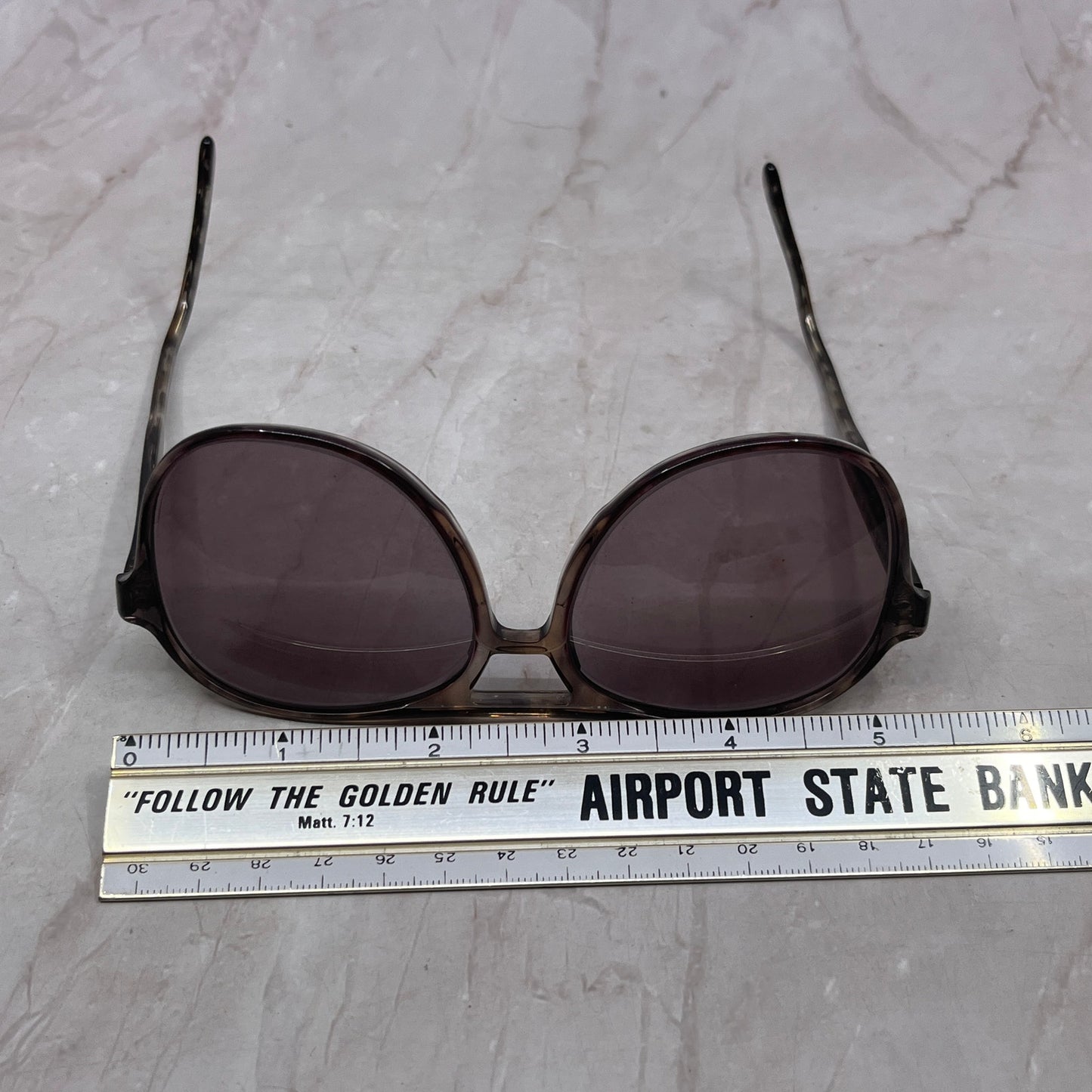 Vintage Acrylic Aviator Z87 P.I. USA Glasses Eyeglasses Frames TH9-G2-10