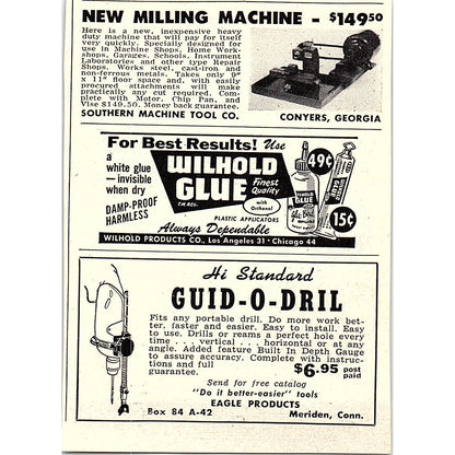 Whiz Saw by Forsberg - The Forsberg Mdf Co Bridgeport CT 1955 Ad AF9-M1