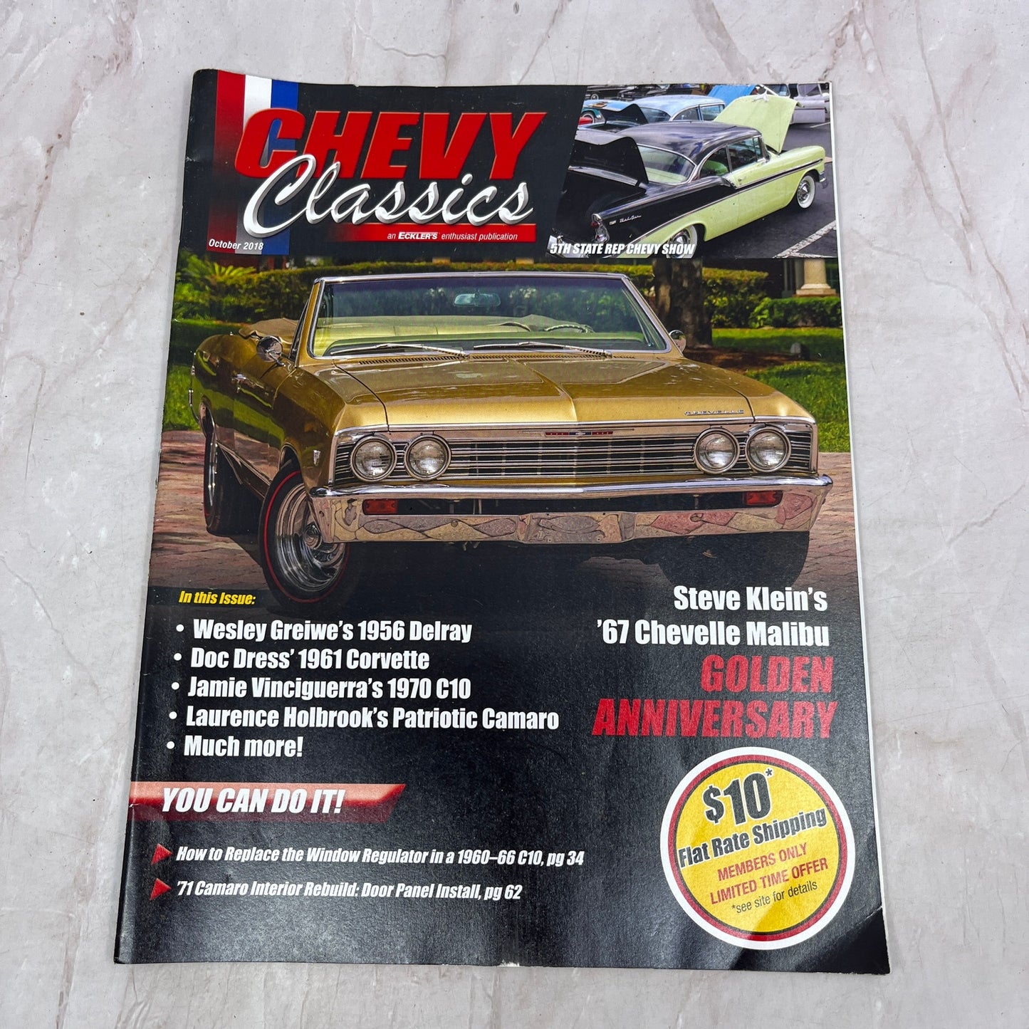 '67 Chevelle Malibu - Chevy Classics Magazine - Oct 2018 M31