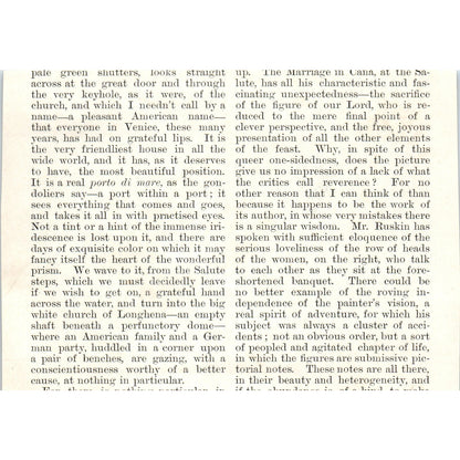 Moonlight Serenade at Rialto Bridge Sketch 1892 Magazine Print AK5-H8