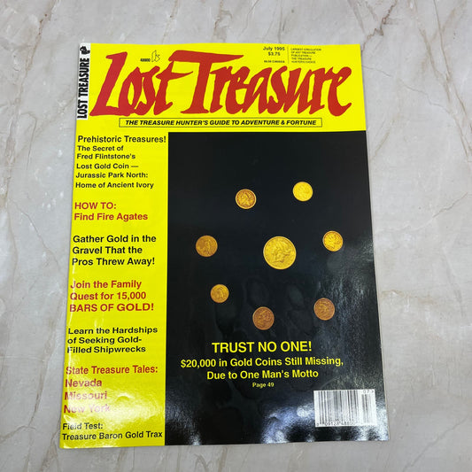 1995 July - Lost Treasure Magazine - Treasure Hunting Gold Prospecting M14