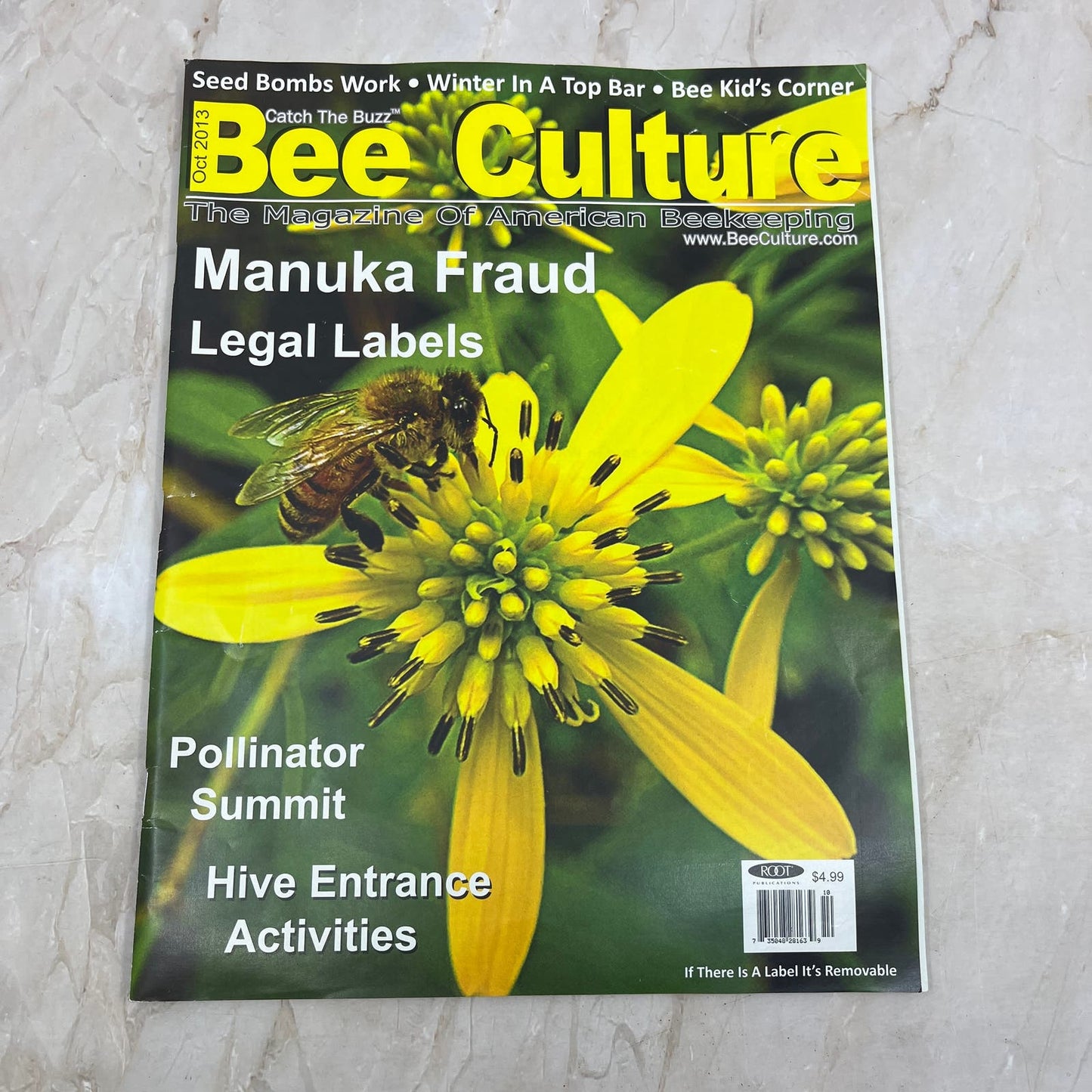 2013 Oct Bee Culture Magazine Bees Beekeeping Honey M8