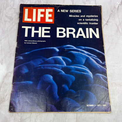Life Magazine Oct 1, 1971 ~ The Brain, Attica Prison Riot, Erma Bombeck TK3
