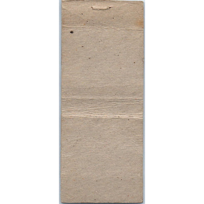 Swedish Glee Club Waukegan IL Vintage Matchbook Cover SD4-Y9