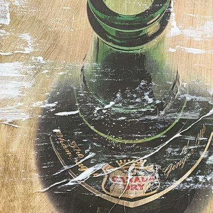 Original Mixed Media Abstract Modern Art Painting 24x36 "Detective Story" Signed