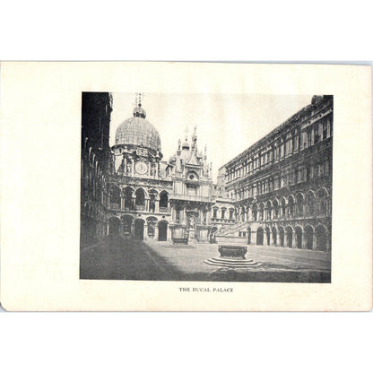 The Ducal Palace 1901 Original Print AD8-H5
