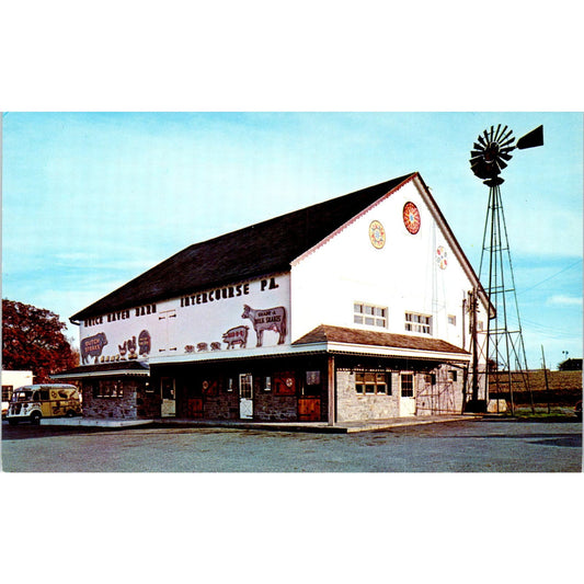 Dutch Haven Barn Lancaster Pennsylvania Dutch Country Vintage Postcard PD5