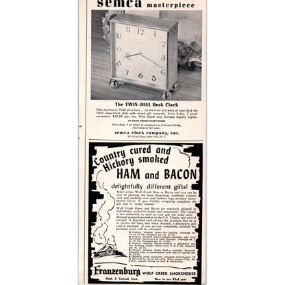 Browning Superposed Perfect Christmas Gift St. Louis MO 1951 Magazine Ad D17