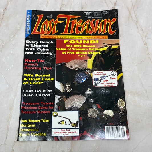 2002 June - Lost Treasure Magazine - Treasure Hunting Gold Prospecting M14