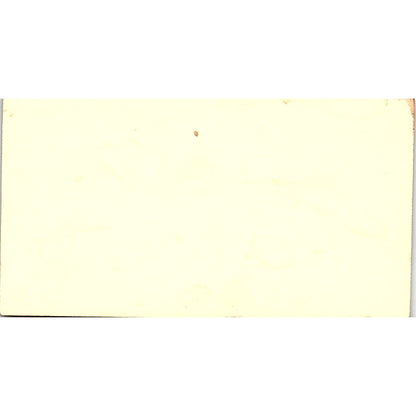 Big John's Lawn Service Edging & Flower Bed Work Vintage Business Card SSB4-B13