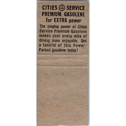 Black River Tourist Park Emil & Ida Meimi Withee WI Vtg Matchbook Cover SD4-Y2
