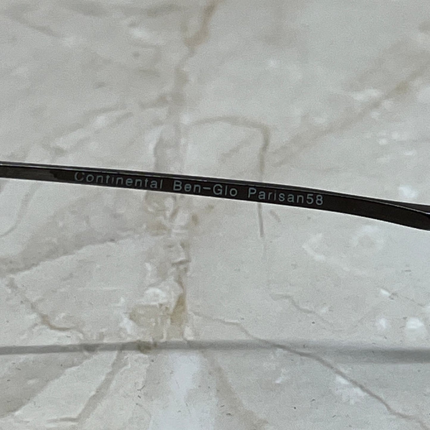 Continental Ben-Glo Parisan58 46 19 135 Sunglasses Eyeglasses Frames TE9-G6-5