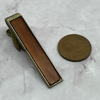 Vintage MCM Swank Agate Tie Clip Clasp Tie Bar SC1