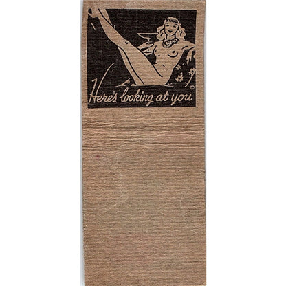 Cotton's Tavern Bartonville IL Vintage Matchbook Cover SC7-Y1