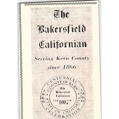 The Bakersfield Californian Serving Kern Since 1866 - Taft CA 1965 Ad AF8-M5