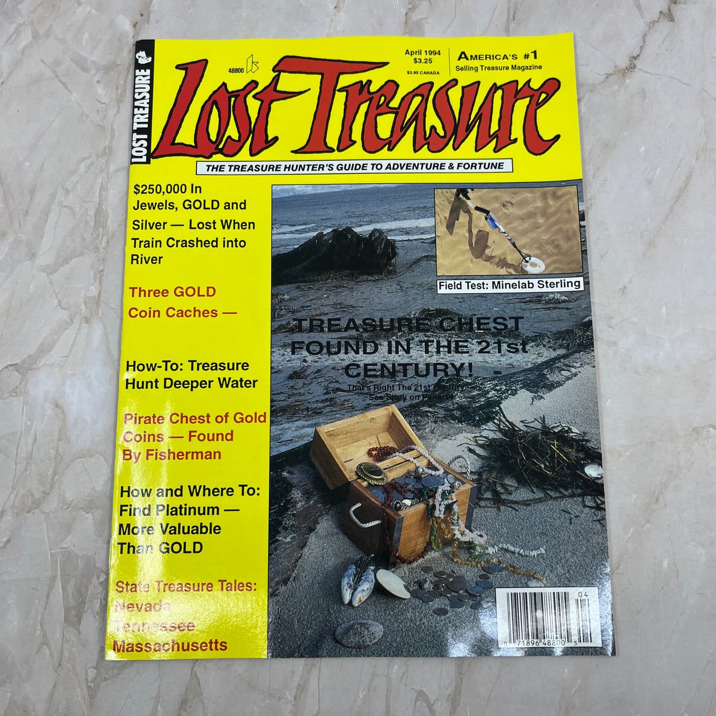 1994 April - Lost Treasure Magazine - Treasure Hunting Gold Prospecting M14