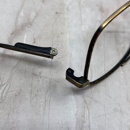 Vintage L'Amy Foxboro France 140mm CC32 L124 Aviator Eyeglasses Frames TG7-G2-10