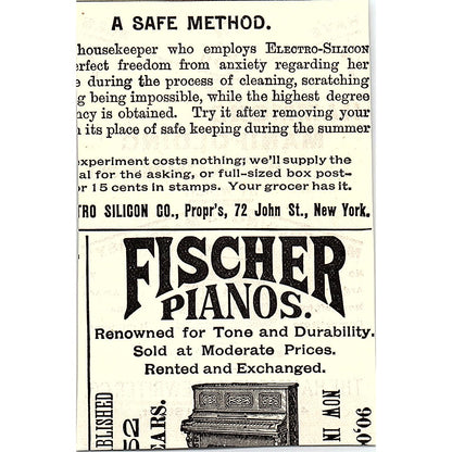 Hammond Manifolding Attachment - Hammond Typewriter Co NY 1892 Ad AG2-M10