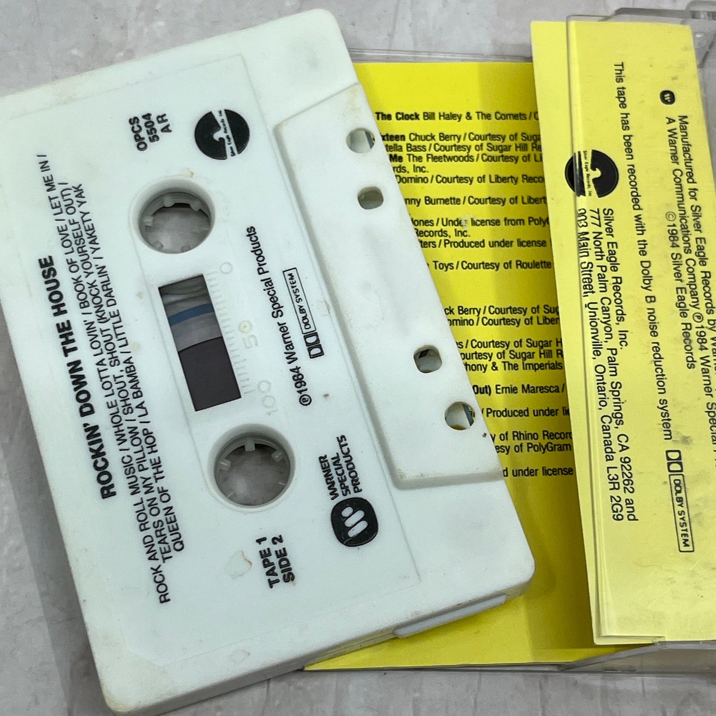 Silver Eagle Records - Rockin' Down the House Cassette Tape TH9-C2