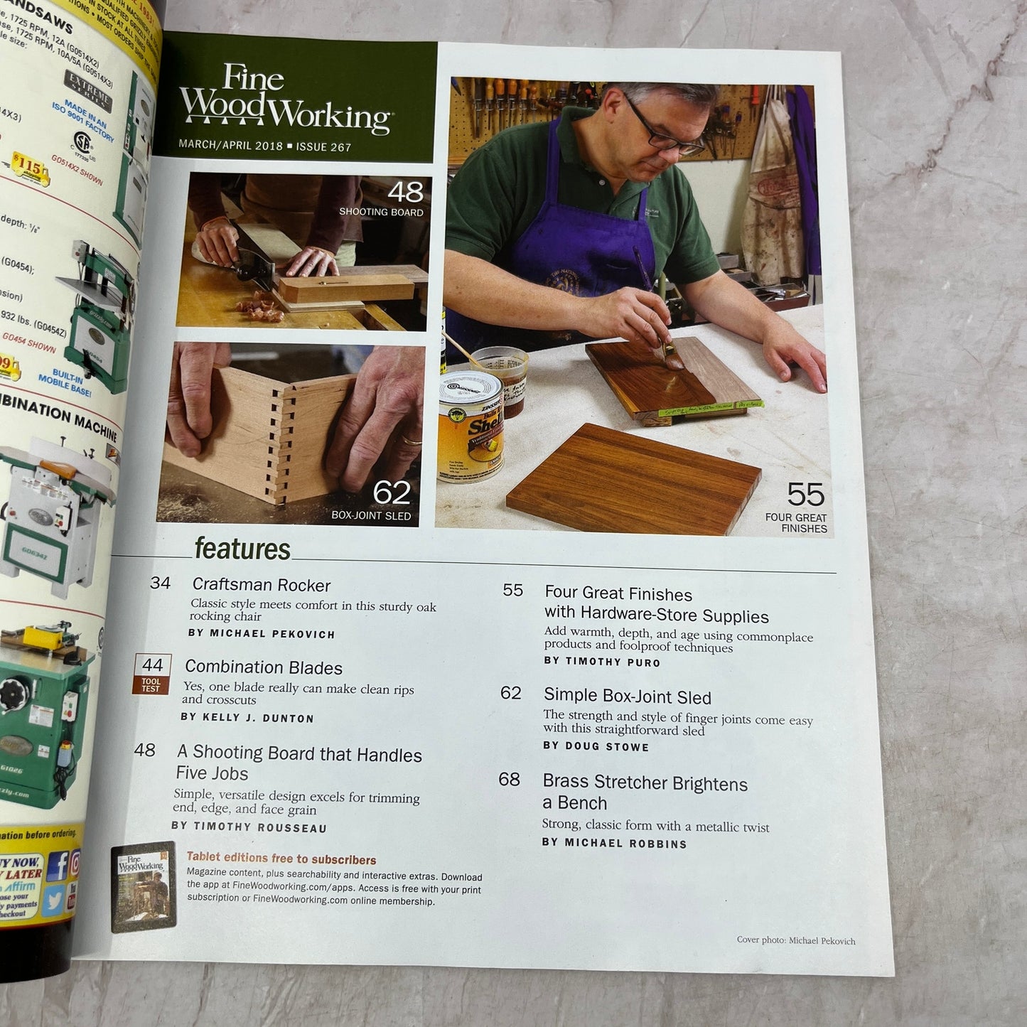 Wide Chisels - Apr 2018 No 267 - Taunton's Fine Woodworking Magazine M36