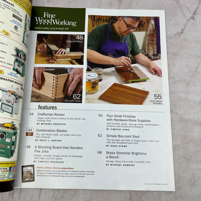 Wide Chisels - Apr 2018 No 267 - Taunton's Fine Woodworking Magazine M36