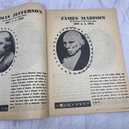 1953 The Famous Hall of Presidents Exhibit Souvenir Book M21