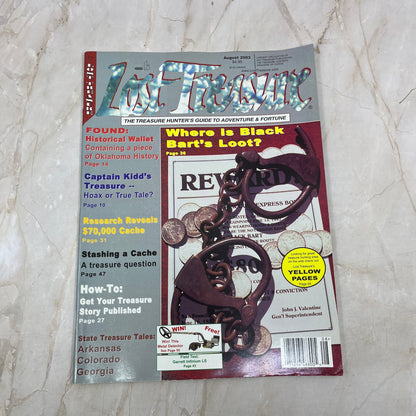 2003 Aug - Lost Treasure Magazine - Treasure Hunting Gold Prospecting M14