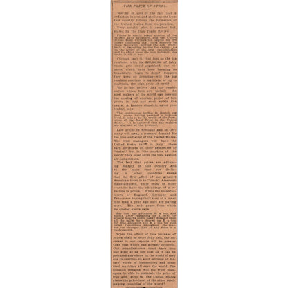 A.L. Foster & Co Men's Clothing Hartford 1901 Newspaper Ad AD8-H3