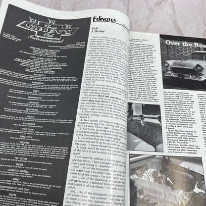 Disc Brakes - '55, '56, '57 Classic Chevy World Magazine - Aug 1982 M29