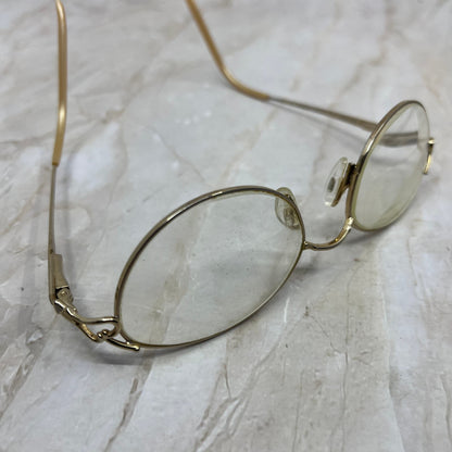 Vintage Aristar Rose Gold Tone Cat Eye Eyeglasses Frames TD5G1-12