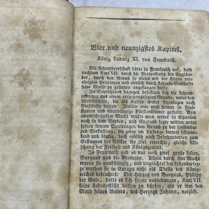 1840 Voltaire's Geschichte der Völker History of Peoples Part 9 German TE5-OB-2