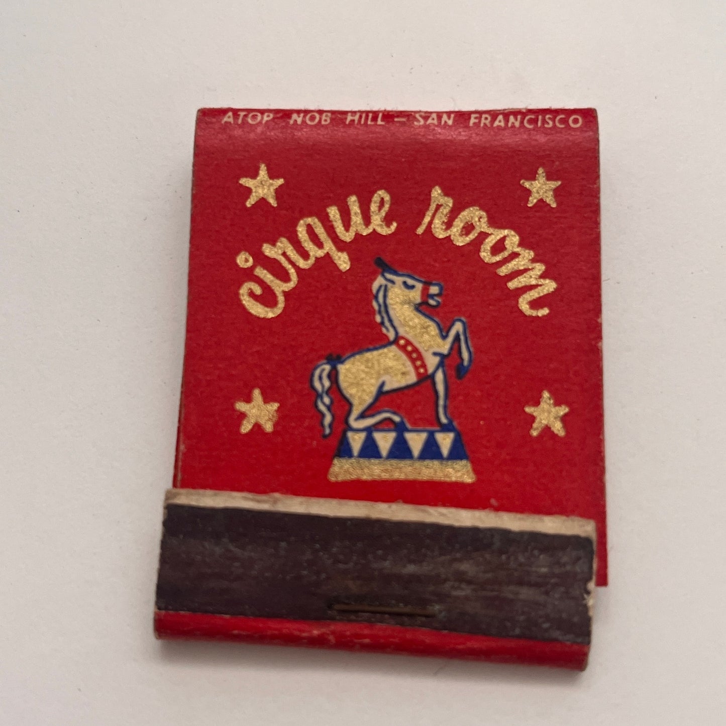 The Fairmont Hotel Cirque Room San Francisco Vintage Matchbook Cover TB8-MB-6