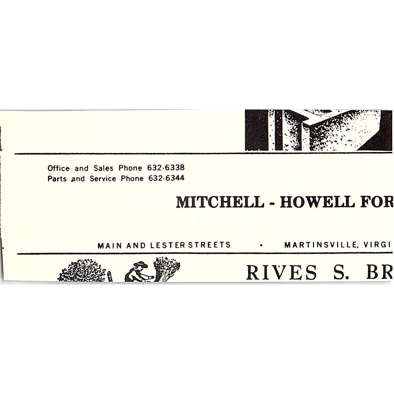 Fagg's Drug Store Martinsville VA 1960s Ad AG2-M3