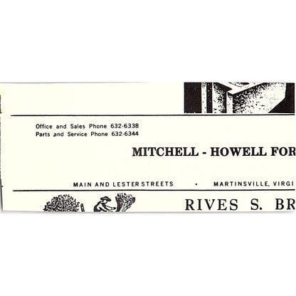 Fagg's Drug Store Martinsville VA 1960s Ad AG2-M3