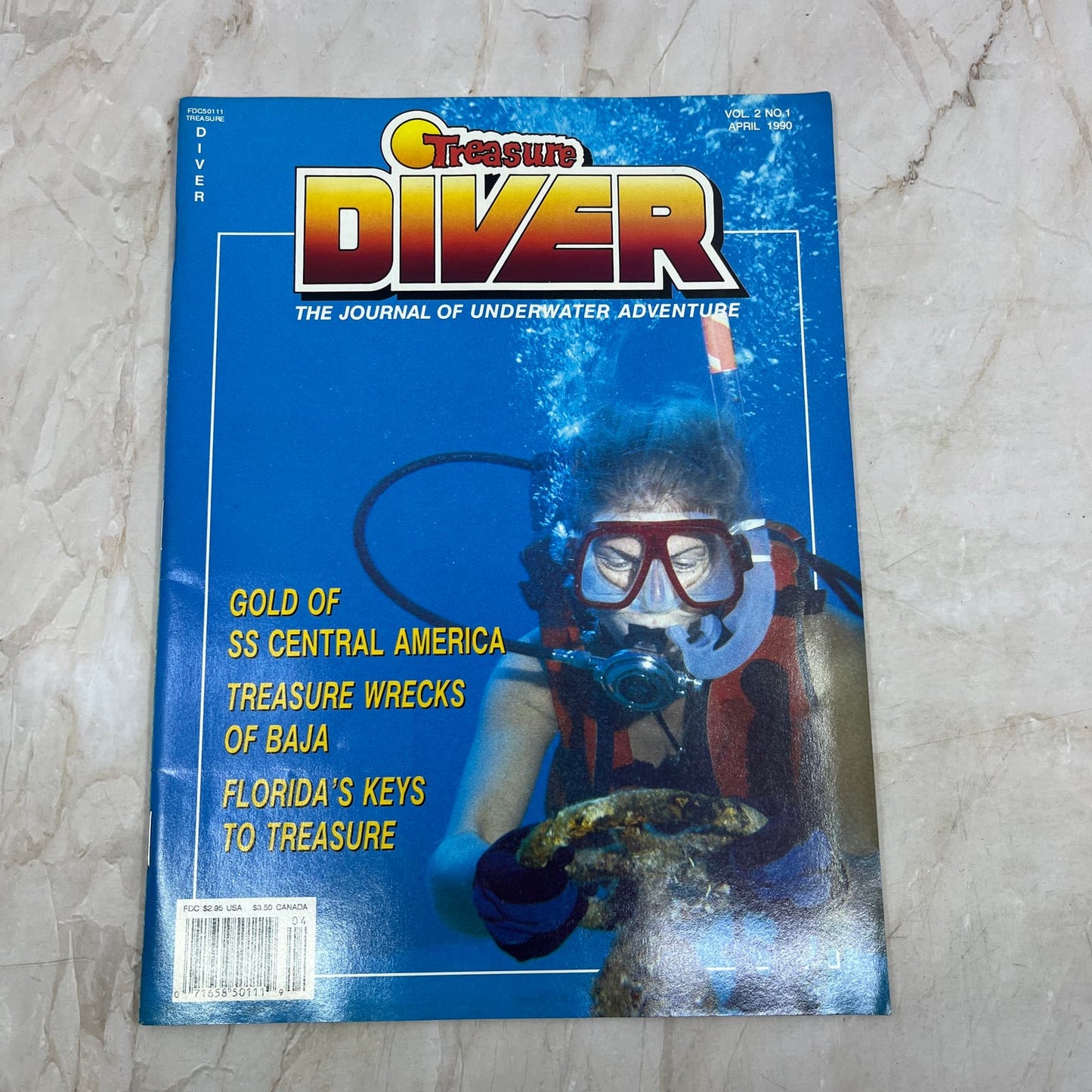 1990 Apr - Treasure Diver Magazine -Treasure Hunting Treasure Wrecks of Baja M18