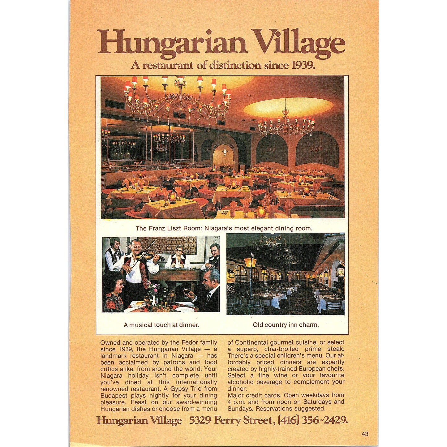 Carlos O'Brian's Niagara's finest eating emporium Niagara Falls ON SAG4-2