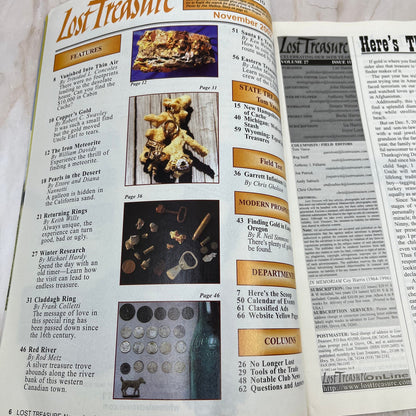 2002 Nov - Lost Treasure Magazine - Treasure Hunting Gold Prospecting M14
