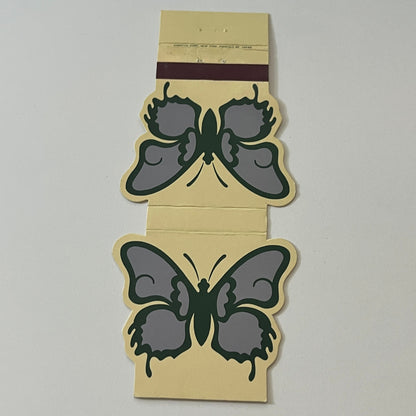 Butterfly Die Cut Courtyard Cafe Washington Sheraton Hotel Matchbook MM5-7