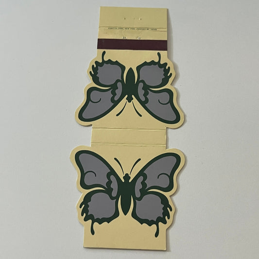 Butterfly Die Cut Courtyard Cafe Washington Sheraton Hotel Matchbook MM5-7