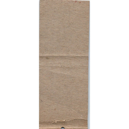 Buckingham Brand Ale Zahn Distributing Co Marshfield WI Vintage Matchbook SF4-Y4