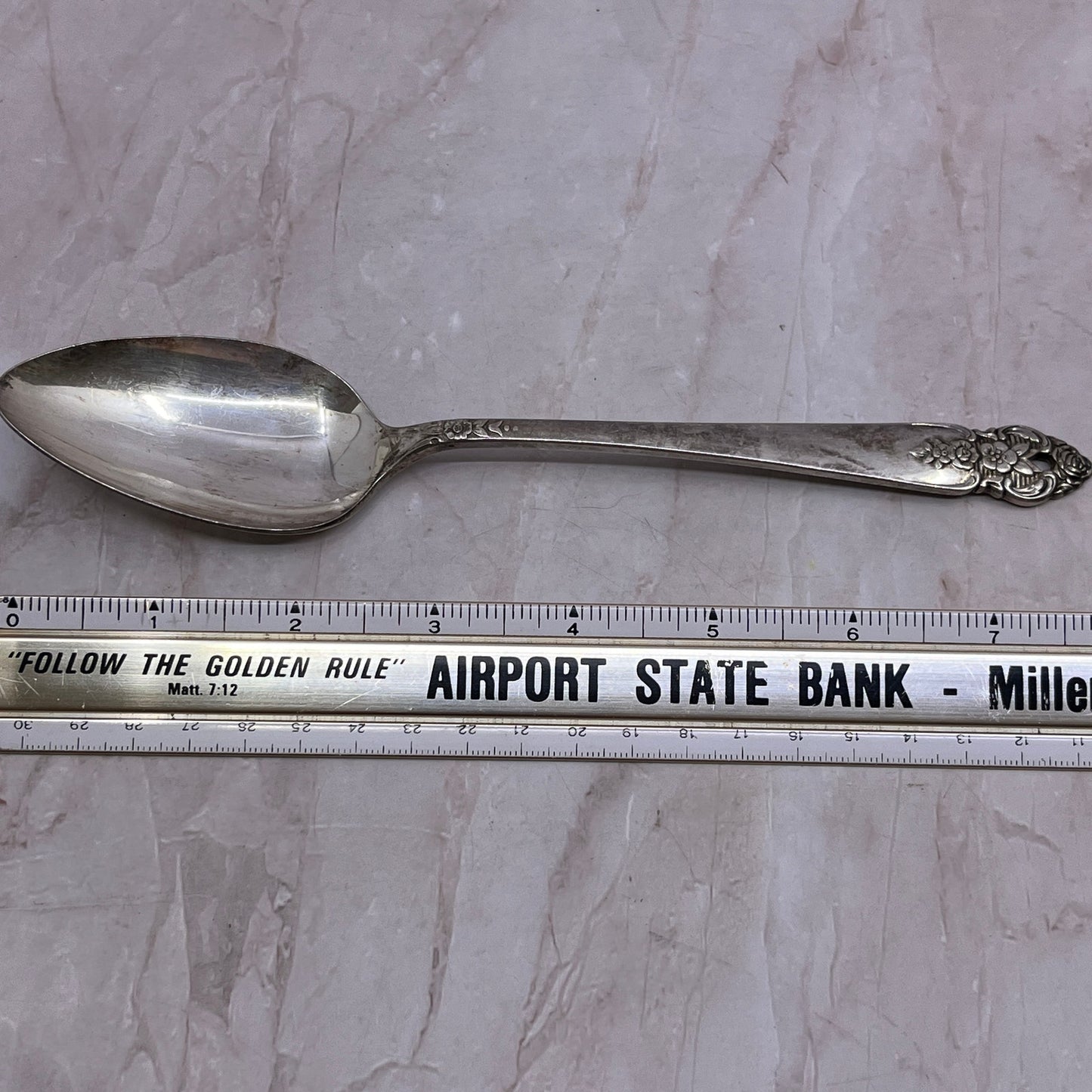 Vintage Prestige Plate 1951 Distinction Spoon 8" Dinner Soup SB8