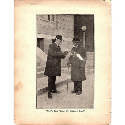 Well Dressed African American Gentlemen Discussing Religion 1905 Picture AG2-5