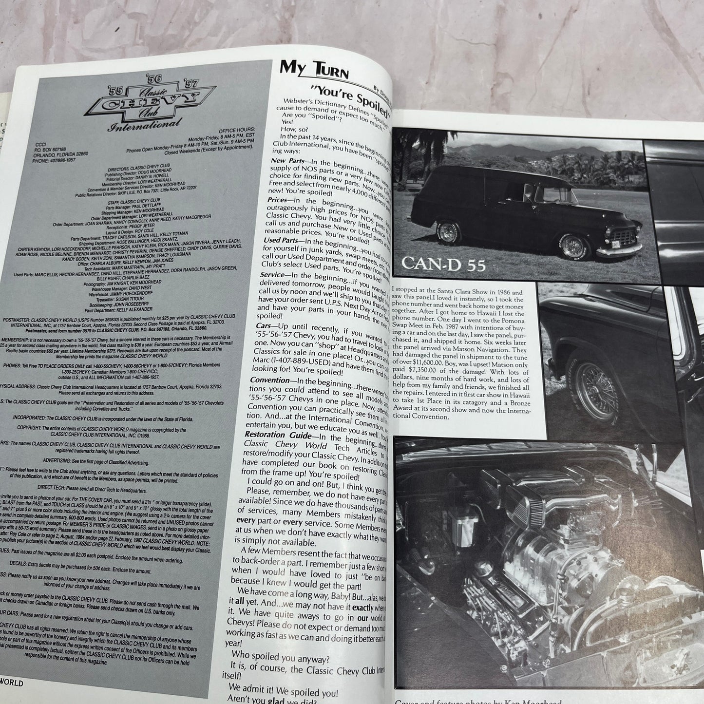 Leo Silva People's Choice - '55, '56, '57 Classic Chevy World - Jun 1988 M31