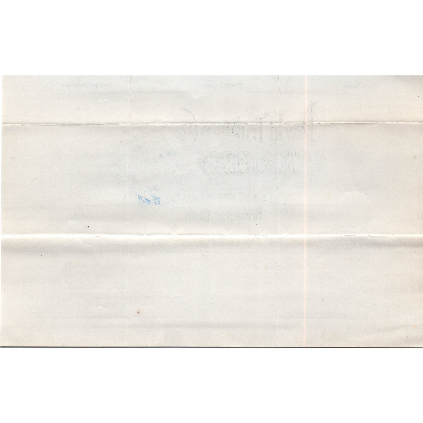 1891 David Trubee & Co Grocers Bridgeport CT Receipt Letterhead D24