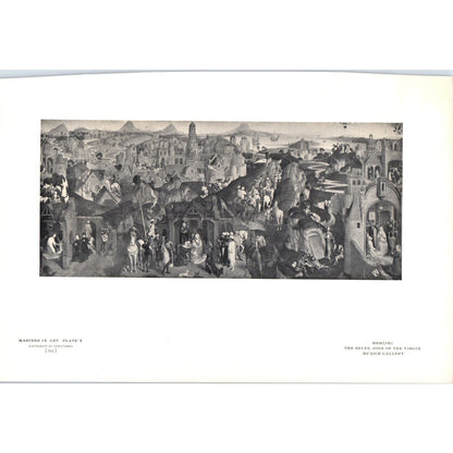 The Seven Joys of the Virgin - Memlinc c1905 Art Print D13