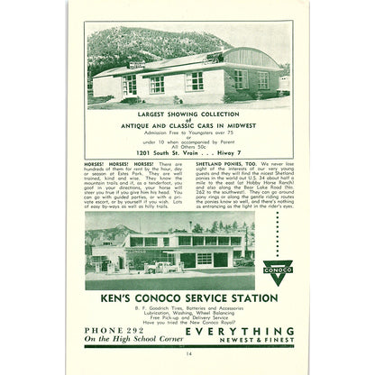 Svenonius Gorian & Liz Fine Gifts Alpine Shop 1957 Estes Park CO Ad AG4-1